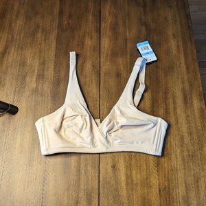 Wacoal How Perfect Full Figure Wire Free Bra 34C New